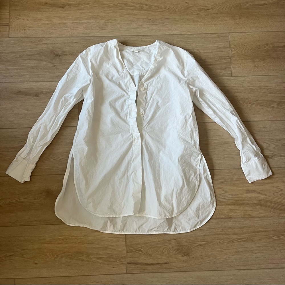 COS White Button Down Shirt